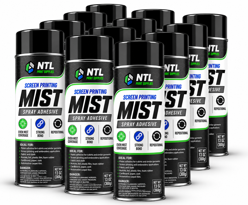 NTL MIST – Screen Printing Platen Pallet Spray Adhesive