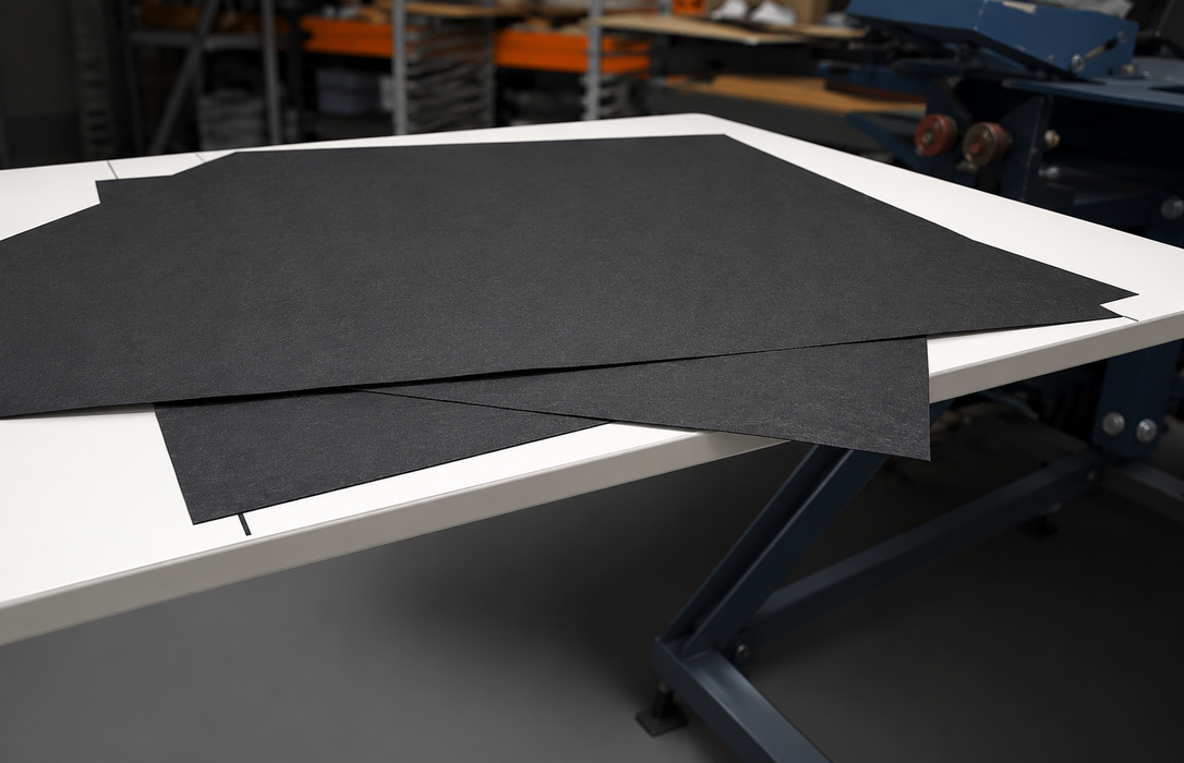 Black Premium Test Print Pellon / Square 15x15"
