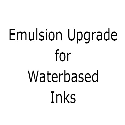 Emulsion Coating Upgrade for Waterbased Ink