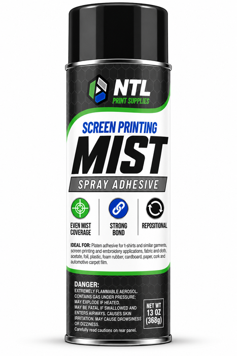 NTL MIST – Screen Printing Platen Pallet Spray Adhesive