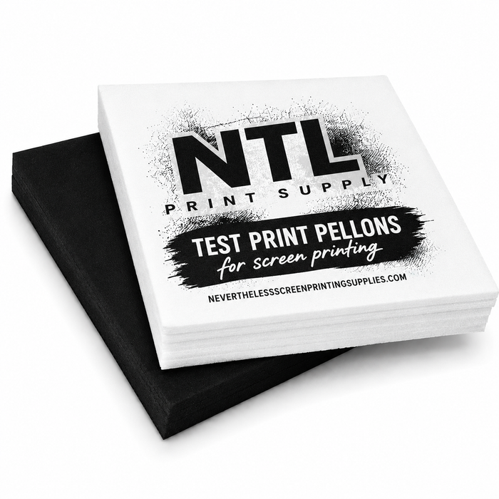 Black Premium Test Print Pellon / Square 15x15"