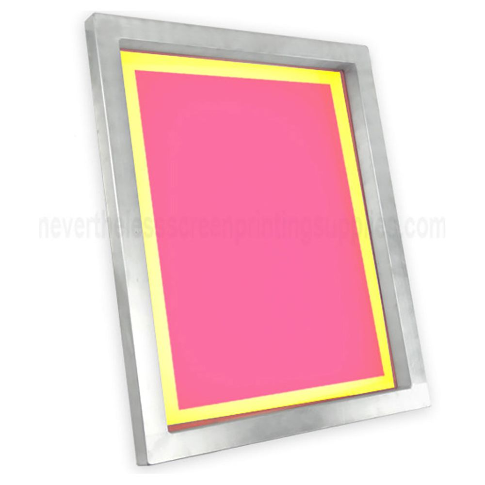 18 x 20 precoated aluminum screen printing screen — Nevertheless