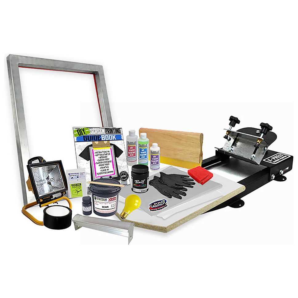Screen Printing Starter Kit NeverTheLess Screen Printing Supply