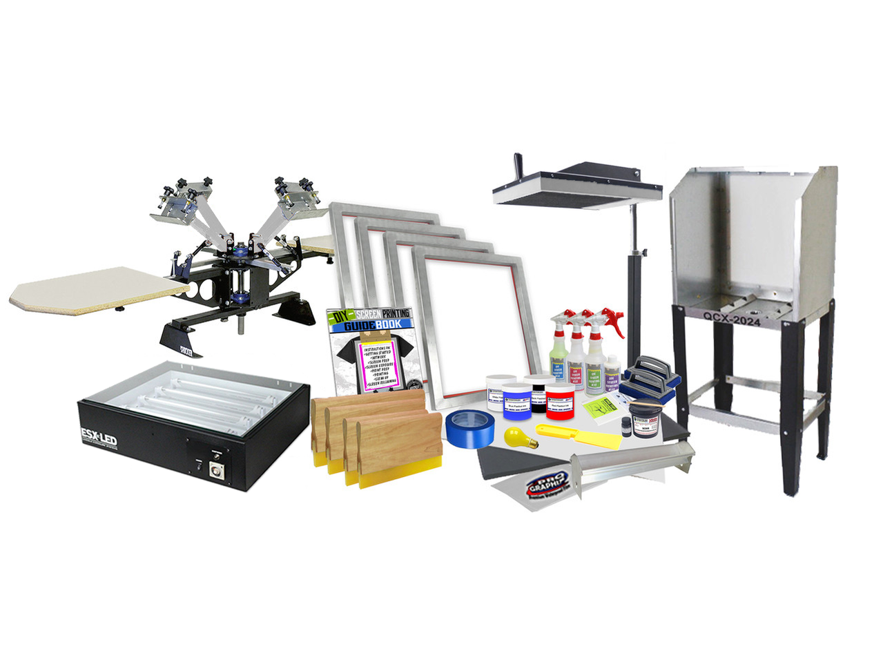 Screen Printing Starter Kit | NeverTheLess Screen Printing Supply ...
