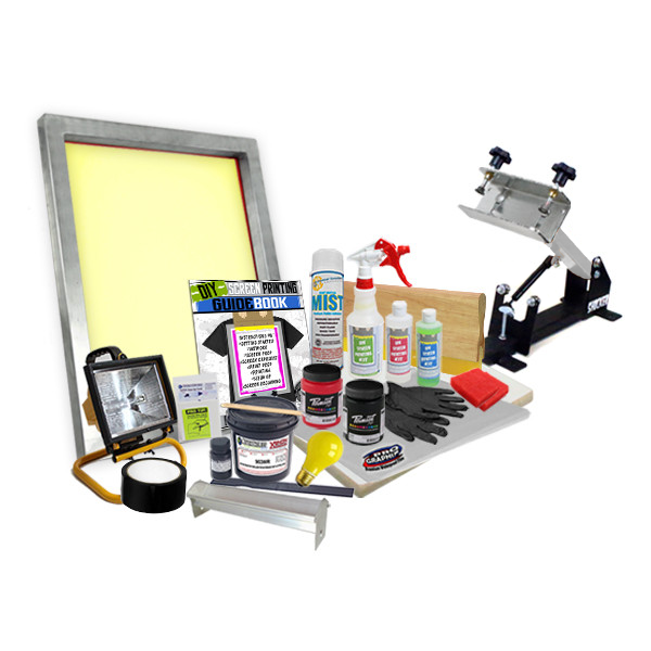 DIY Poster Printing Kit with Shocker Press & Burn your Own Screens