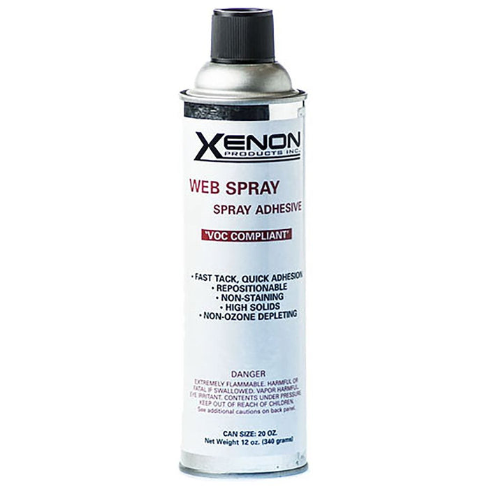 Xenon Spray Adhesive Web Can