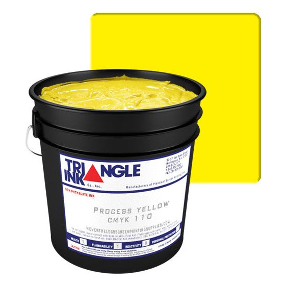 TRI-110 - Process Yellow CMYK Triangle Ink