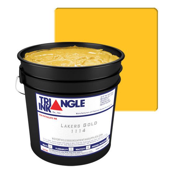 TRIFLEX1114 - Lakers Gold Triangle Ink