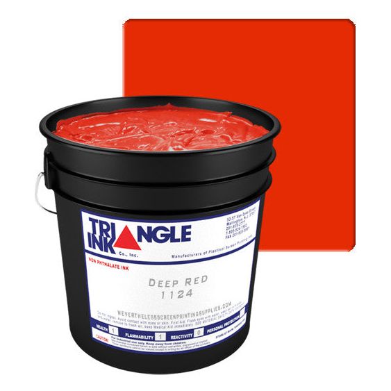 TRIFLEX1124 - Deep Red Triangle Ink