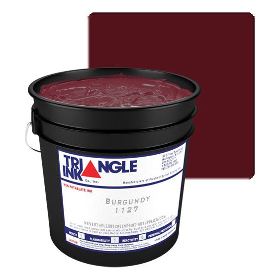 TRIFLEX1127 - Burgundy Triangle Ink