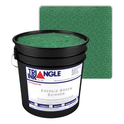 TRI-1190-40 - Emerald Green Shimmer Triangle Ink