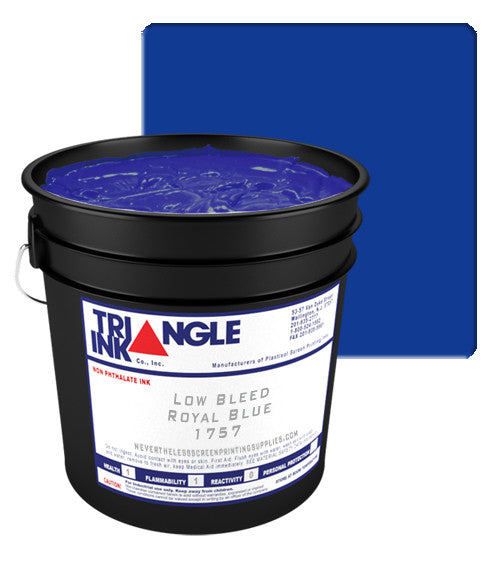 Triangle Plastisol Ink - Opaque Low Bleed - Royal Blue 1757