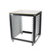 Screen Rack / Shop Cart - Wood Top Option