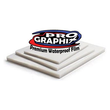 ProGraphix© Premium Waterproof Inkjet Film - 8.5”x14”