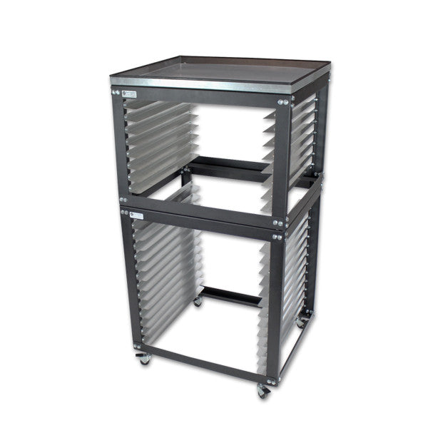 Screen Printing Screen Rack / Screen Cart - Holds 21 Screens (Stackable ...