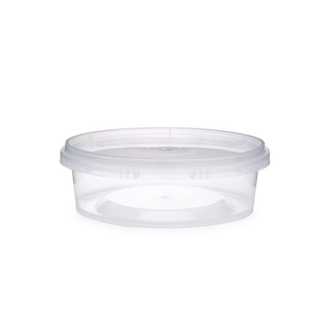 Clear Ink Mixing Container - Half Pint Size - Snap Lock Lid