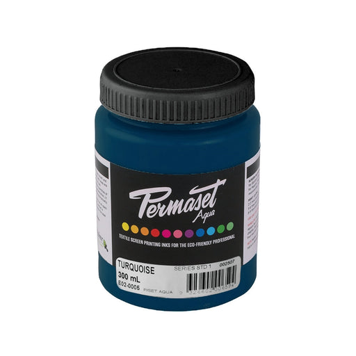 Permaset Aqua Standard Waterbased Ink - Turquoise - 300 mL