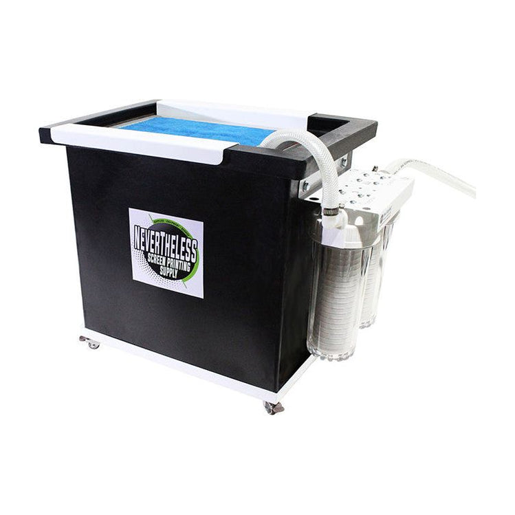 Screen Filtration Box Quick Clean QCX-FS Washout Booth Filtration System - Screen Printing ...