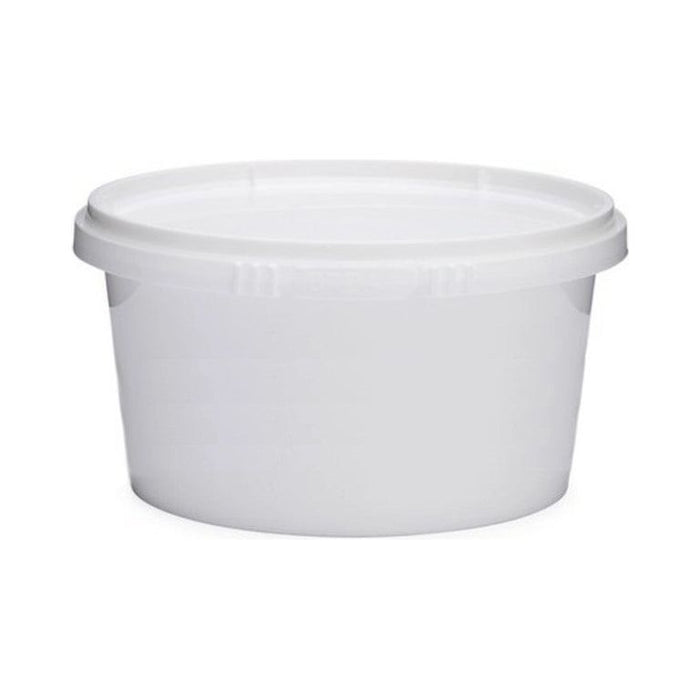 BLEMISHED White Ink Mixing Container - Pint Size - Snap Lock Lid