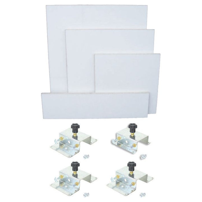 Platen Starter Kit - 4 Platens and 4 Brackets